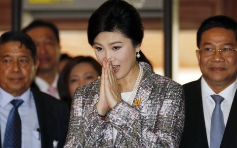 Thủ tướng Thái Lan Yingluck (Ảnh Reuters)