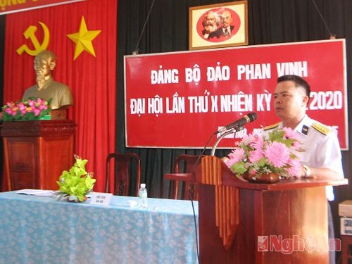 Lãnh đạo cấp trên phát biểu chỉ đạo 