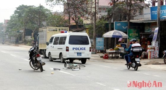 Hiện trường vụ tai nạn