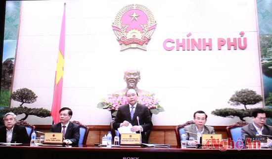 Đồng chí Nguyễn Xuân Phúc - Phó Thủ tướng Chính phủ, Trưởng Ban chỉ đạo 389 quốc gia chỉ đạo Hội nghị