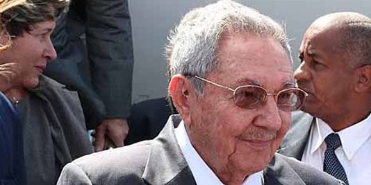 Chủ tịch Raul Castro hôm 27/1/2015. Ảnh: AFP/Roberto Sanchez