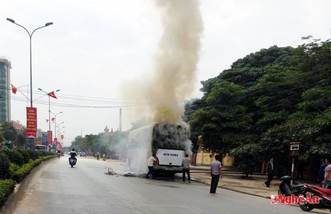 Hiện trường vụ cháy