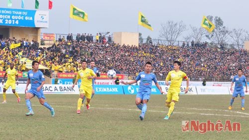 Ở mùa giải 2014, lúc đó tiền đạo Công Vinh đang thi đấu ấn tượng nhưng SLNA vẫn thua