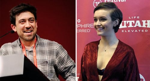 Đạo diễn Alfonso Goméz-Rejón và nữ diễn viên chính Olivia Cooke - người đóng vai cô gái mắc ung thư trong 