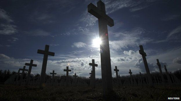 Khoảng 20.000 người đã thiệt mạng trong cuộc chiến giành độc lập của Croatia (Ảnh: Reuters)
