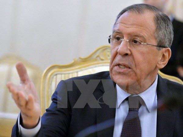 Ngoại trưởng Nga Sergei Lavrov. (Nguồn: AFP/TTXVN)