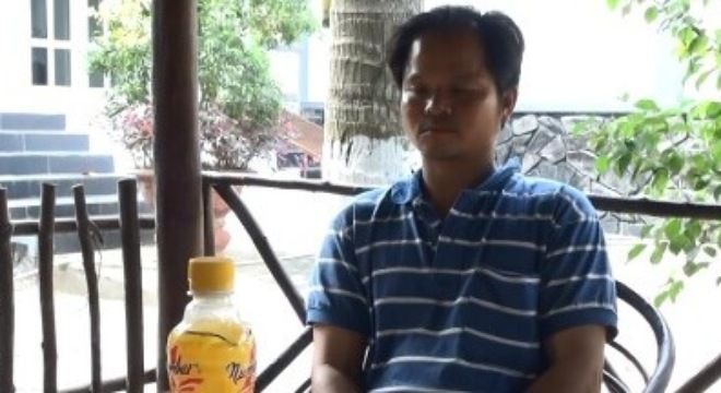 Võ Văn Minh, người vừa bị bắt với tội danh Tống tiền, cưỡng đoạt tài sản.