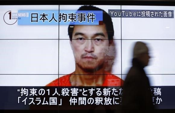 Nhà báo Nhật Bản Kenji Goto.