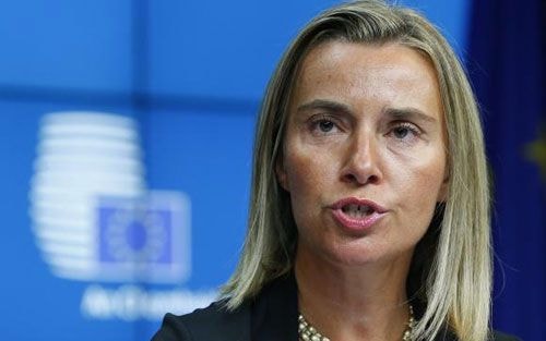 Bà Mogherini (Ảnh: Reuters)