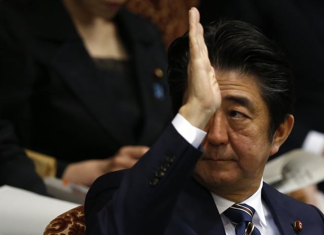 Thủ tướng Nhật Bản Shinzo Abe ngày 2/2.