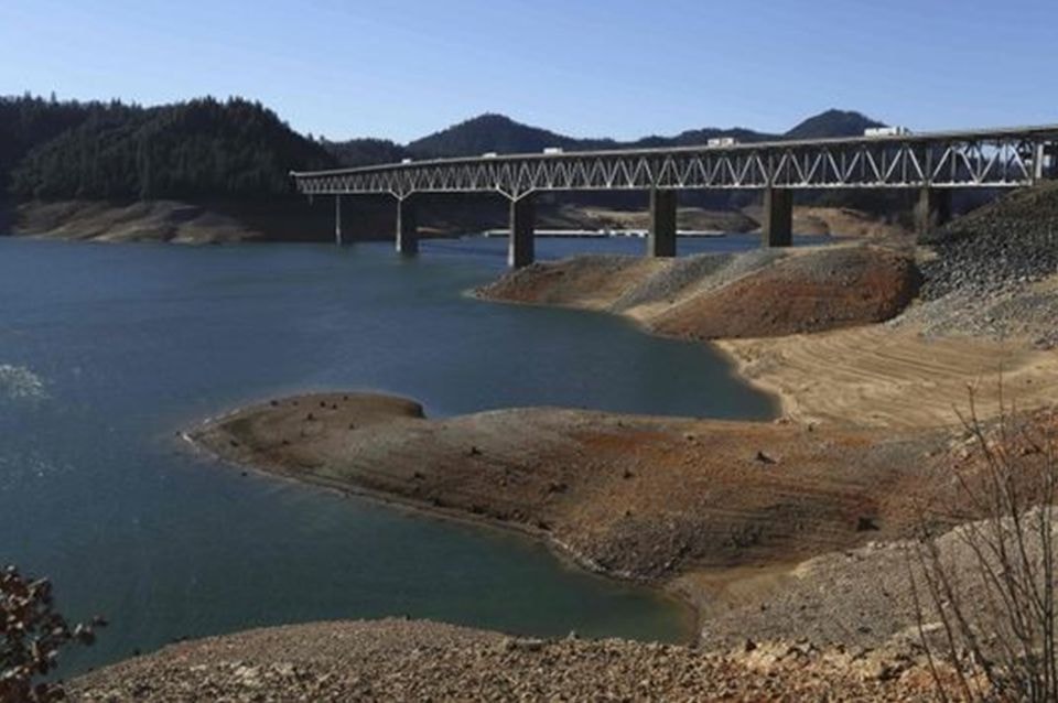 Hạn hán ngày càng trở nghiêm trọng ở California (Mỹ).  Ảnh: Reuters