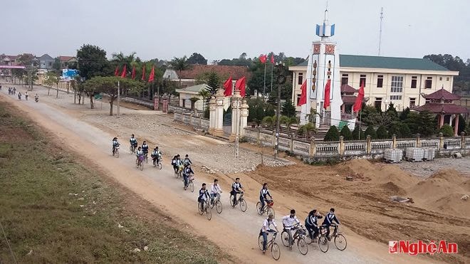 Một góc xã Quỳnh Nghĩa. Ảnh: Phan Hữu Hớn