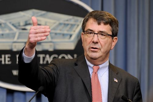 Ông Ashton Carter được Thượng viện Mỹ phê chuẩn để nắm giữ chức Bộ trưởng Bộ Quốc Phòng. -ảnh: Reuters