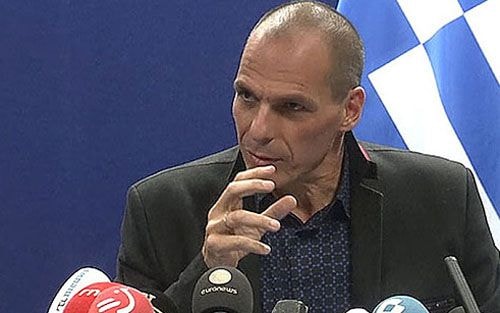   Bộ trưởng Tài chính Hy Lạp Yanis Varoufakis (ảnh: APTN)