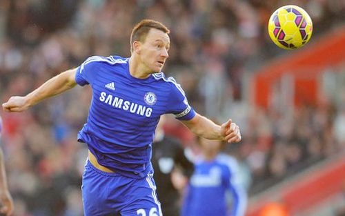 John Terry đang thi đấu rất hay trong màu áo Chelsea. Ảnh: AFP