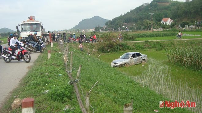 Hiện trường vụ tai nạn