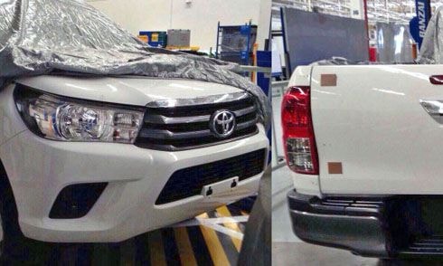  Phiên bản nâng cấp của Hilux lộ diện tại Thái Lan.