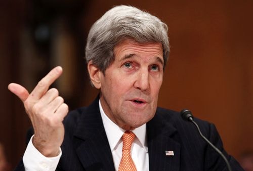 Ngoại trưởng Mỹ John Kerry. Ảnh: Reuters.