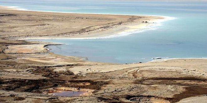 Quang cảnh Biển Chết. Ảnh: AFP/Khalil Mazraawi 