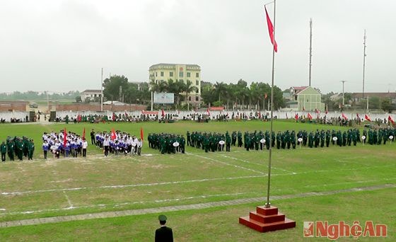 Toàn cảnh buổi lễ.