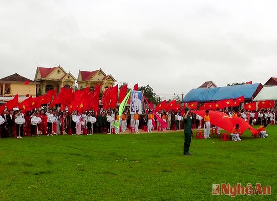 Toàn cảnh buổi lễ 