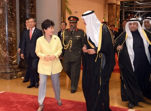 Park Geun-hye tại Kuwait