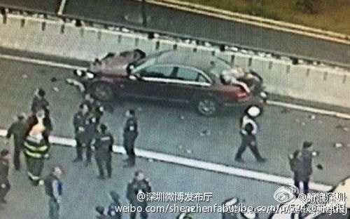 Vụ tai nạn khiến 9 người thiệt mạng, 23 người bị thương (ảnh: Weibo)