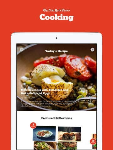App về Cooking của The New York Times Now có tới 8 triệu người dùng.