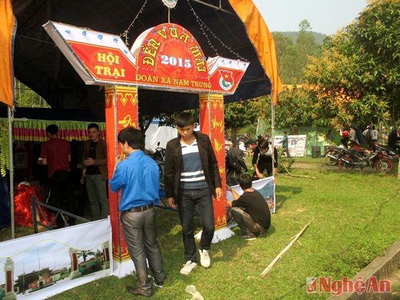 Chuẩn bị hội trại