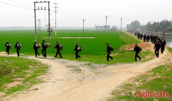 Hành quân sơ tán BCH Quân sự lên cứ điểm K58 chuẩn bị chiến đấu