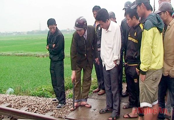 Hiện trường nơi nạn nhân gặp nạn