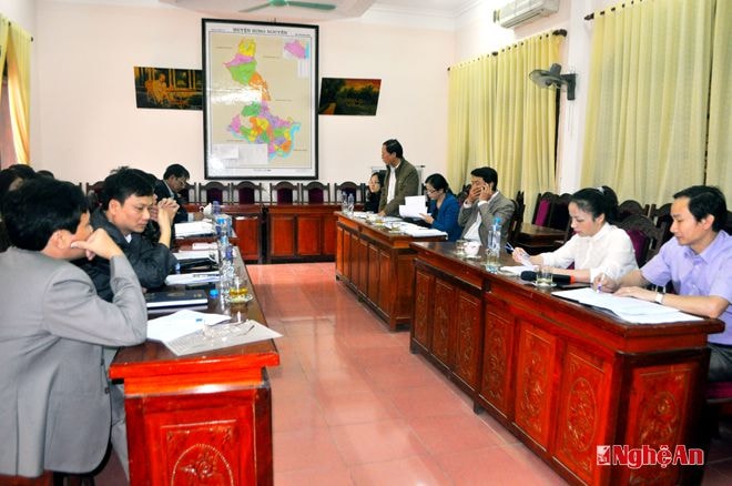 Toàn cảnh buổi làm việc