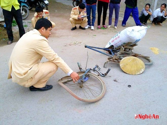 Hiện trường vụ tai nạn