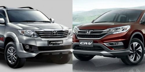 So sánh xe ô tô về nội thất, cả Fortuner và CR-V đều trang bị hiện đại bậc nhất