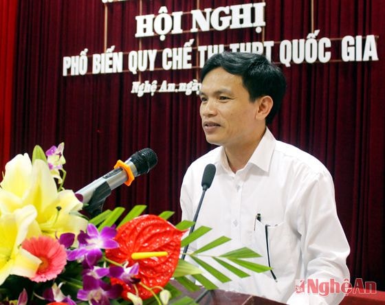Tiến sỹ Mai Văn Trinh phát biểu tại hội nghị