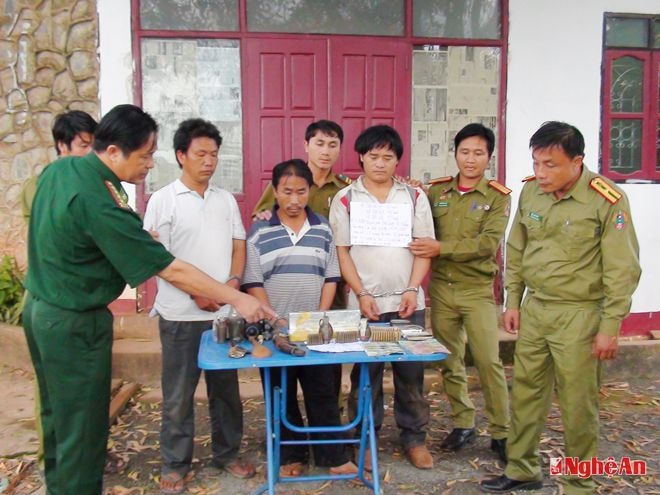Đối tượng và tang vật trong chuyên án 310 LV.