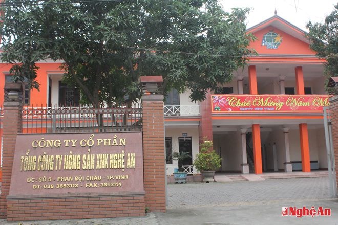 Công ty CP Nông sản và XNK Nghệ An hiện vẫn chưa nộp số tiền 800 triệu đồng sau khi có quyết định xử lý của Thanh tra tỉnh.