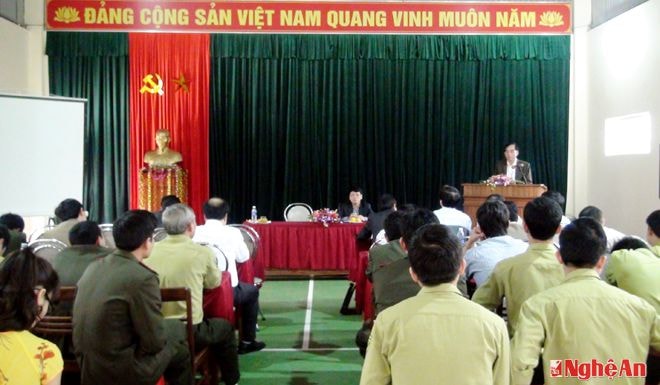 Toàn cảnh buổi làm việc