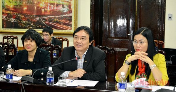 Ông Phạm Việt Tiến, Phó Tổng giám đốc Đài truyền hình Việt Nam giới thiệu về chương trình