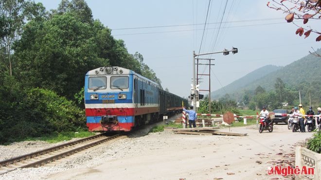 Trạm chắn Nghi Yên, nơi xẩy ra vụ việc các nhân viên bị người tham gia giao thông hành hung.
