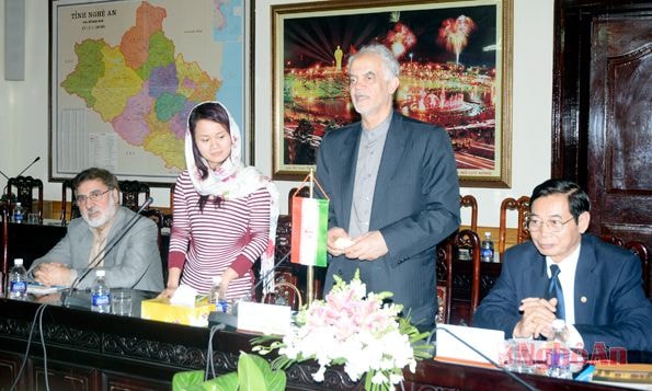 Ông Seyed Kamal Saijadi phát biểu