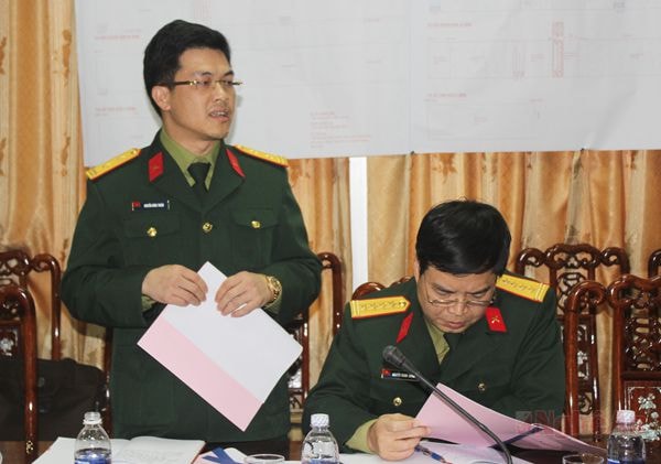 Công ty 36- Bộ Quốc phòng báo cáo tiến độ dự án