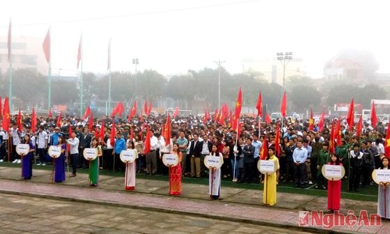 Toàn cảnh buổi lễ.