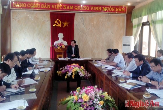 Toàn cảnh buổi làm việc