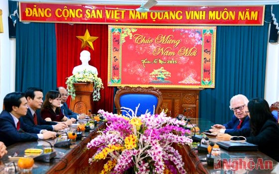 Làm việc với Sở Nông nghiệp và Phát triển nông thôn