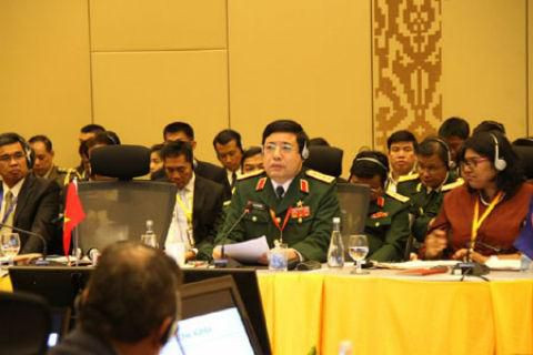 Đại tướng Phùng Quang Thanh phát biểu tại ADMM-9.
