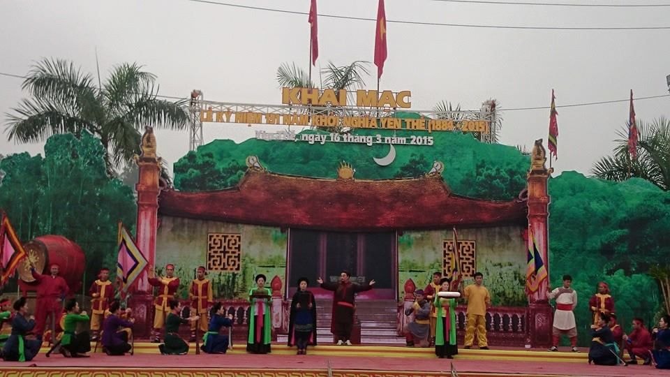 Khai mạc lễ hội Yên Thế 2015.