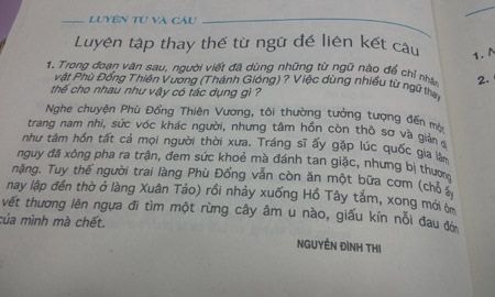  Đoạn trích trong sách Tiếng Việt 5, tập hai (NXB Giáo dục, 2010, tr. 86).