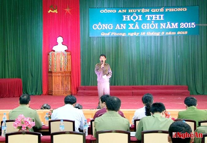 Các đội bước vào phần thi thyết trình