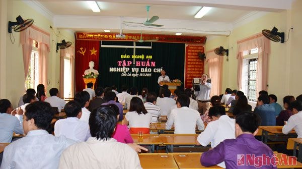 Toàn cảnh Hội nghị tập huấn